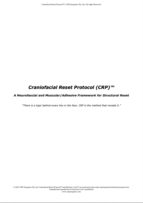 The Craniofacial Reset Protocol (CRP)™ - Full Edition PDF